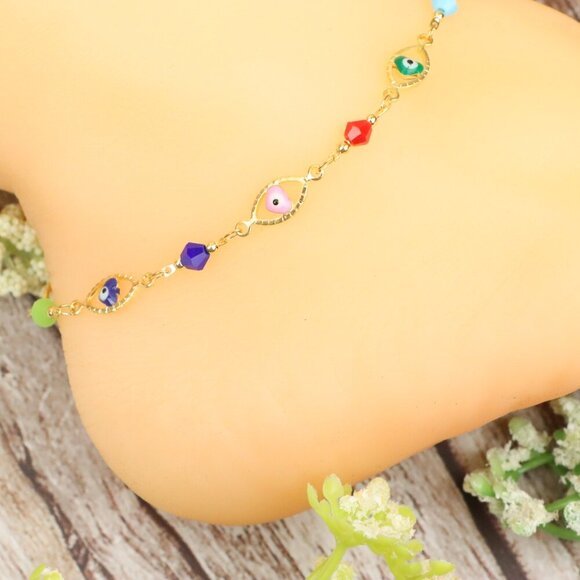 "Dainty Anklet for Women – Elegant Everyday Jewelry & Perfect Gift | MLCRC1628 - Picture 6 of 10
